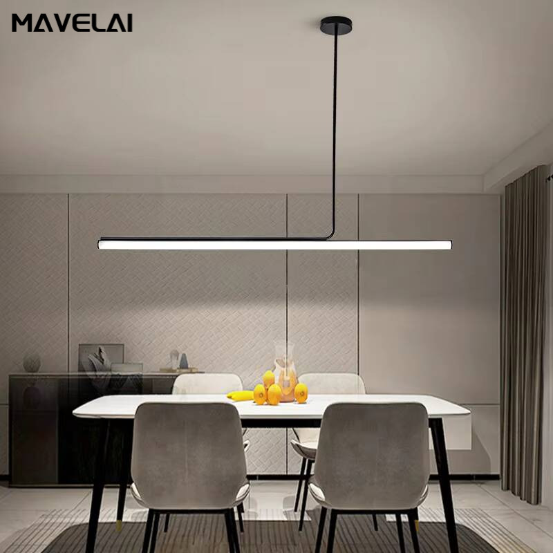 Home Improvement Quotes - โคมไฟระย้า LED แบบเรียบง่ายสำหรับร้านอาหาร สไตล์นอร์ดิก เหมาะสำหรับโต๊ะอาหาร ห้องน้ำชา