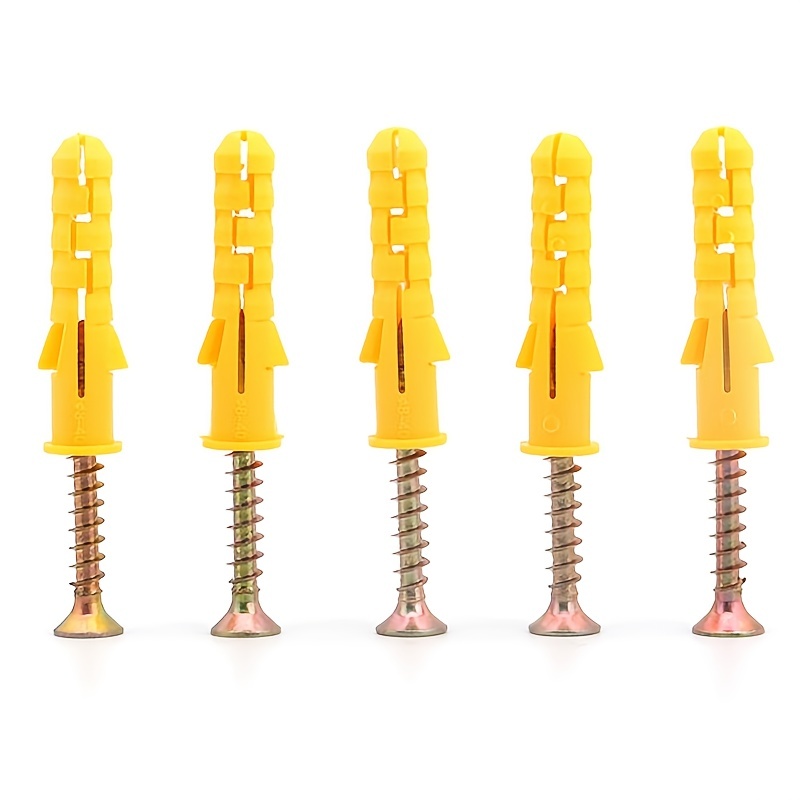 Drywall Anchor Screw - 100 ชิ้น Drywall Anchor & Screw