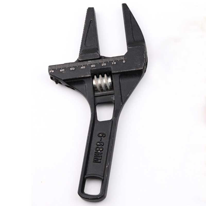 Pipe Wrench Adjustable - 1PC 6-68 มม.ชุดซ่อมห้องน้ําเครื่องมือขนาดใหญ่เปิดประแจท่อ NUT Key ปรับ