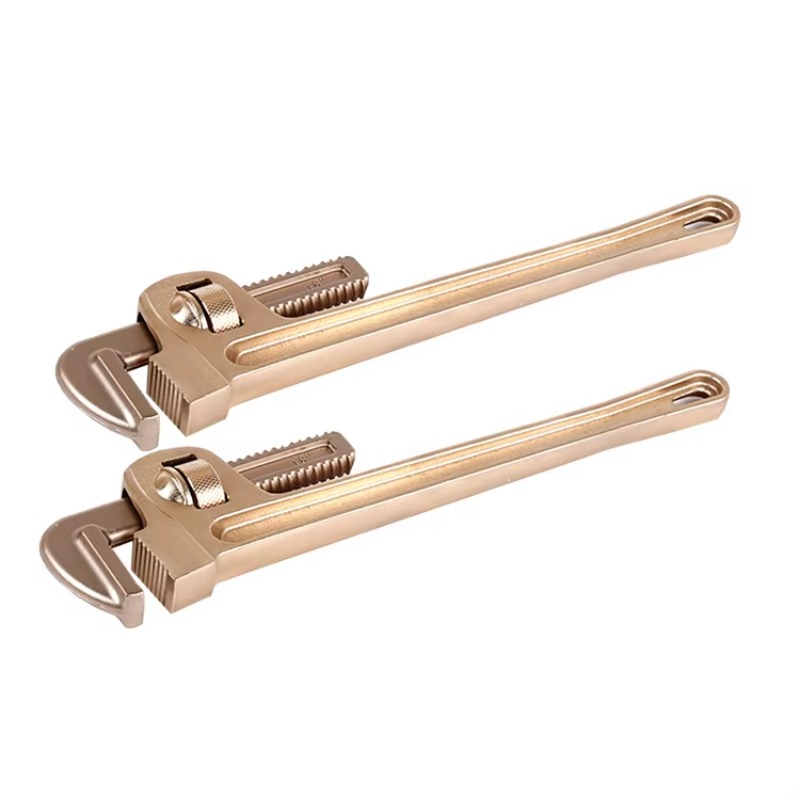 Pipe Wrench Adjustable - ประแจท่อปรับขนาดได้ 8 ถึง 48 นิ้ว ป้องกันประกายไฟ