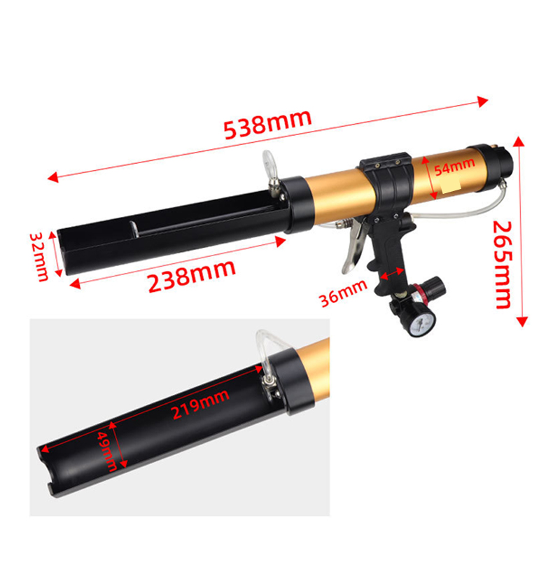 Caulking Gun Dispensing - ปืนยิงกาวแบบใช้ตลับลม ความจุ 310 มล.