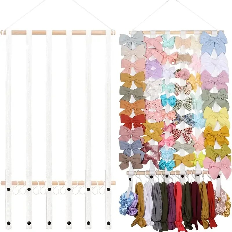Wall Anchor Plastic - ที่หนีบผมรูปโบว์สำหรับเด็กผู้หญิงที่แขวนกล่องเครื่องประดับแบบติดผนังที่ kado ulang tahun hiasan kamar