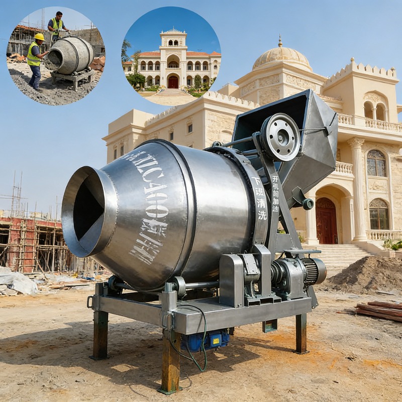 Home Improvement Contractor - เครื่องผสมปูนซีเมนต์ดีเซล 300 ลิตร สำหรับงานหนัก เหมาะสำหรับผู้รับเหมามืออาชีพ และโครงการปรับปรุงบ้านขนาดใหญ่ในสถานที่ก่อสร้าง