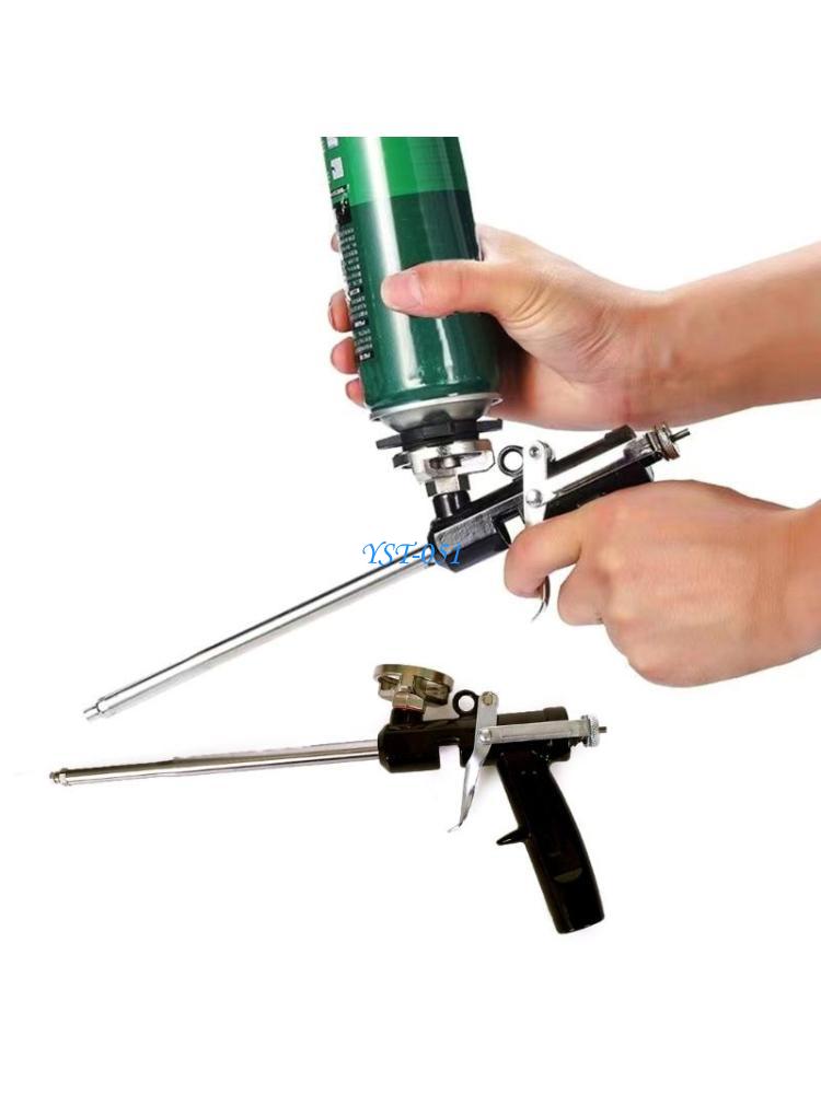 Caulking Gun Dispensing - E15A ขยายสเปรย์โฟมฉนวนกันความร้อนปืนโฟมสเปรย์ปืนปืนจ่ายโฟมขยาย PU โฟมปืนสำหรับฉนวนกาว