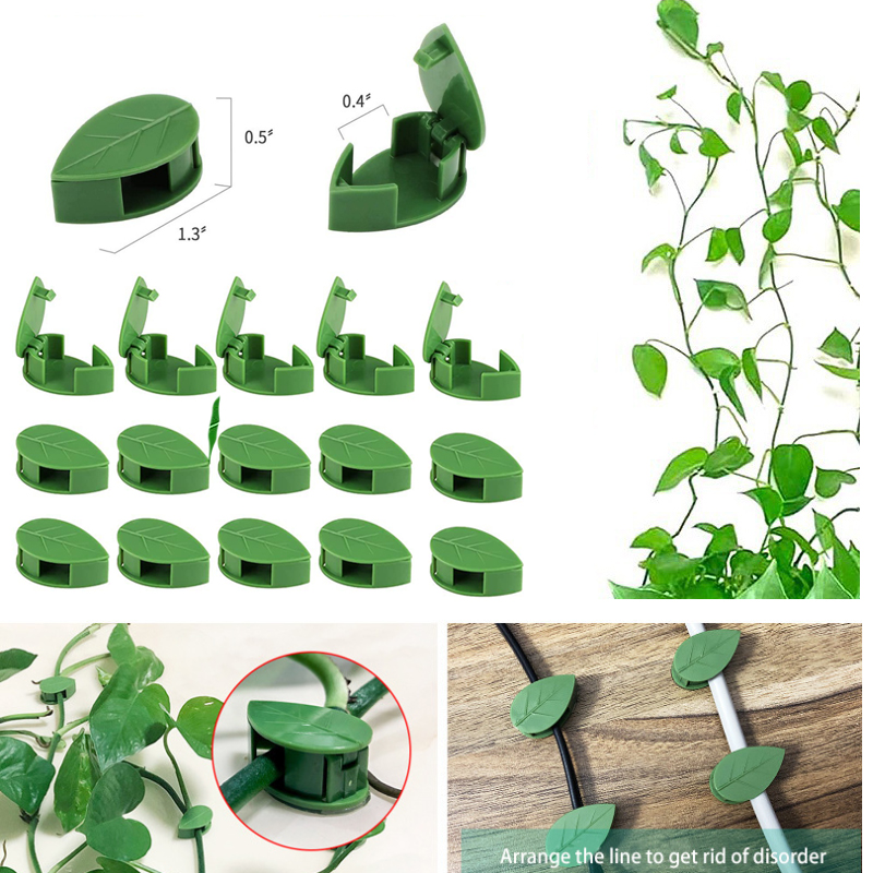 Wall Anchor Plastic - พืชที่มองไม่เห็นปีนเขา Wall FIXTURE หวาย VINE Bracket