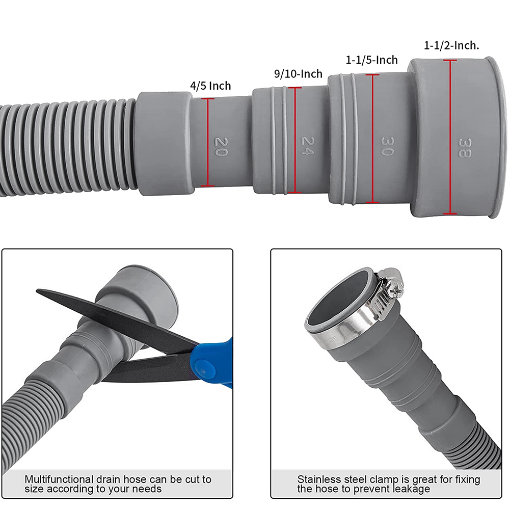 ชุดส่วนต่อขยายท่อน้ำทิ้ง10Ft ท - Hose Clamp Assorted บทวิจารณ์และราคา