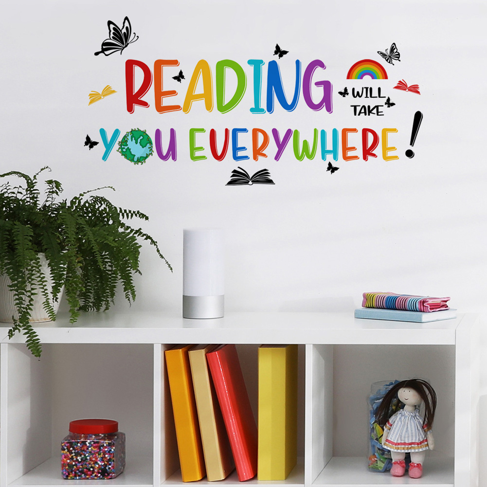สติ๊กเกอร์ติดผนังคำคมสร้างแรงบ - Home Improvement Quotes บทวิจารณ์และราคา