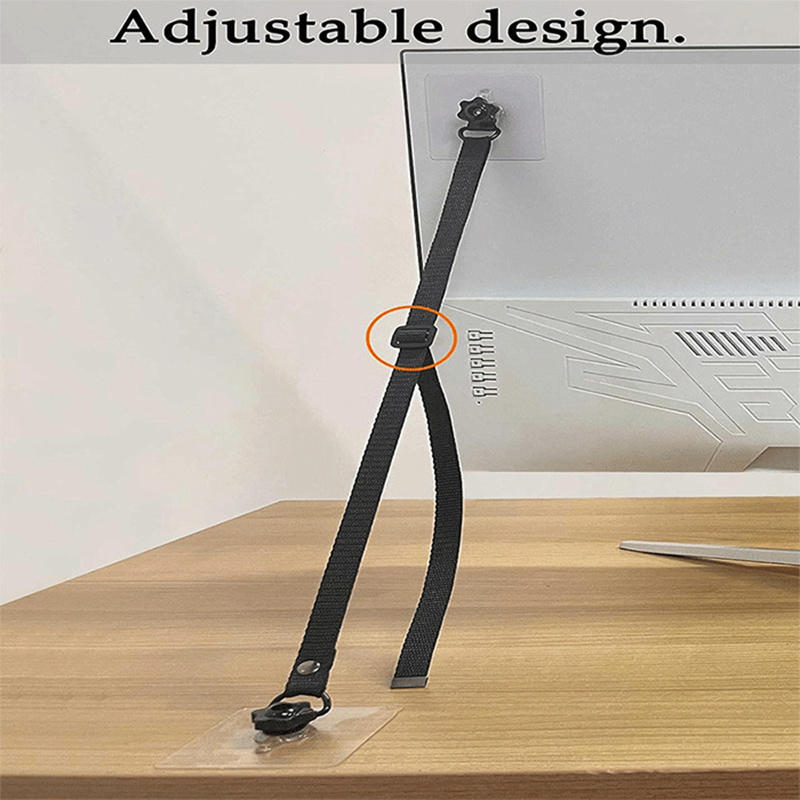 สายรัดยึดทีวีแบบปรับได้ 2 ชิ้น - Wall Anchor Plastic บทวิจารณ์และราคา