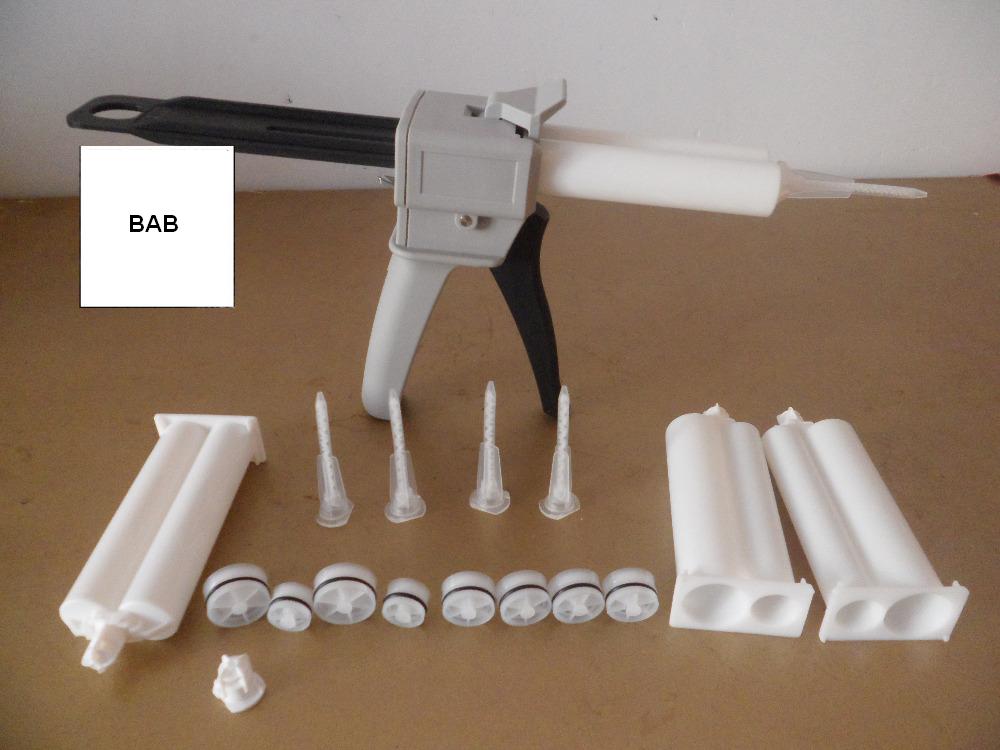 อีพ็อกซี่เรซิ่น AB กาวปืนกาว/ต - Caulking Gun Dispensing บทวิจารณ์และราคา