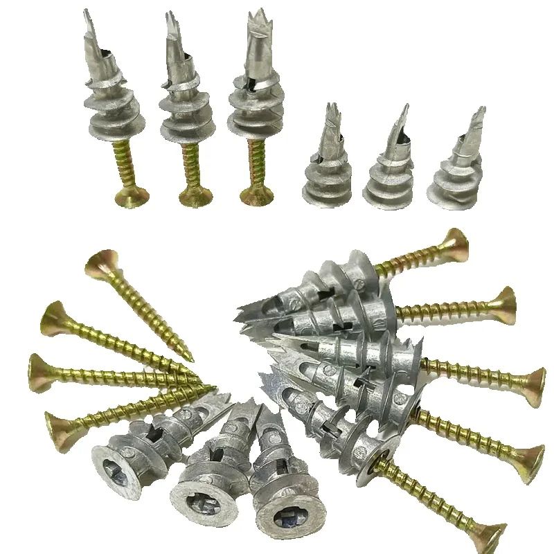 ชุดอุปกรณ์ยึดผนังแห้งแบบเจาะเอ - Drywall Anchor Screw บทวิจารณ์และราคา