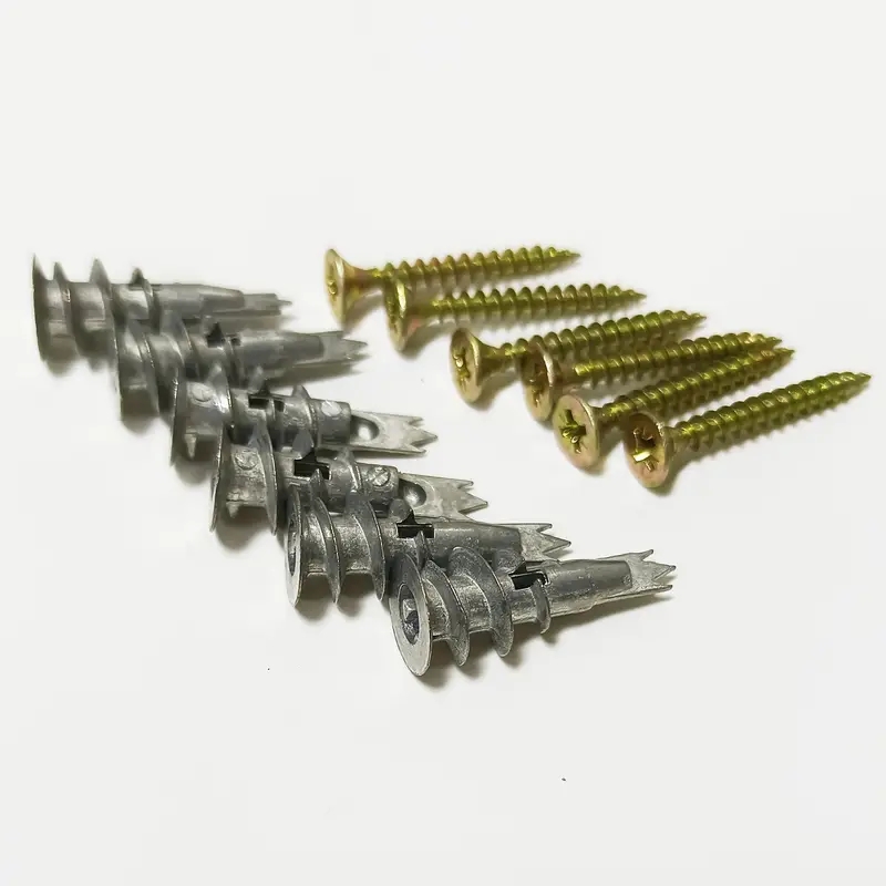 ชุดอุปกรณ์ยึดผนังแห้งแบบเจาะเอ - Drywall Anchor Screw บทวิจารณ์และราคา