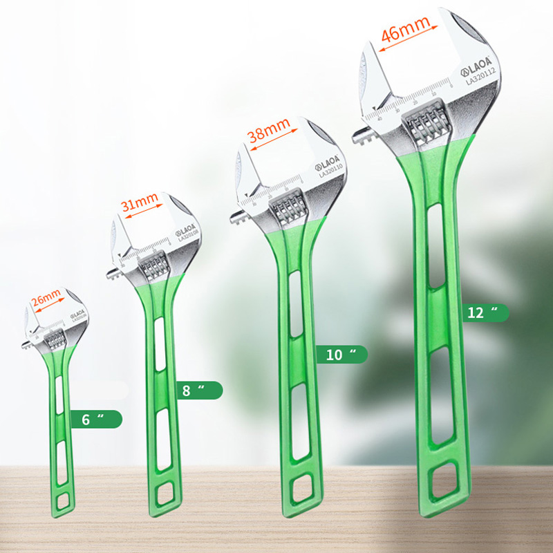 LAOA ขนาดใหญ่เปิดประแจปรับน้ํา - Pipe Wrench Adjustable บทวิจารณ์และราคา