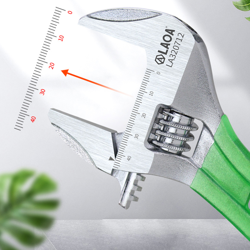 LAOA ขนาดใหญ่เปิดประแจปรับน้ํา - Pipe Wrench Adjustable บทวิจารณ์และราคา