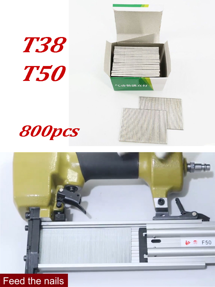 ตะปูยิงแบบตรง T38 T50 จำนวน 80 - Home Improvement Brad บทวิจารณ์และราคา