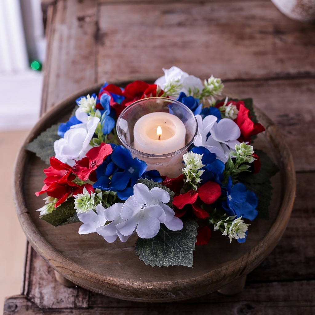 พวงหรีดตกแต่งวันประกาศอิสรภาพ  - Home Improvement Store บทวิจารณ์และราคา