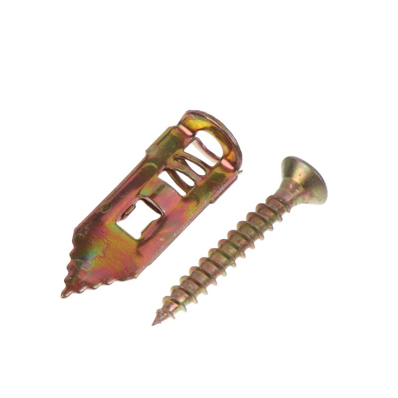 ชุดอุปกรณ์ยึดผนังแบบเจาะรู 50  - Drywall Anchor Screw บทวิจารณ์และราคา