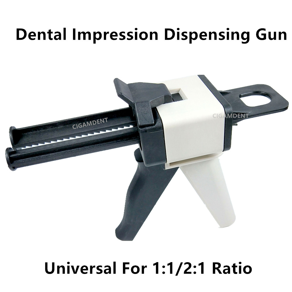 1 PC Dental Impression ผสม Dis - Caulking Gun Dispensing บทวิจารณ์และราคา
