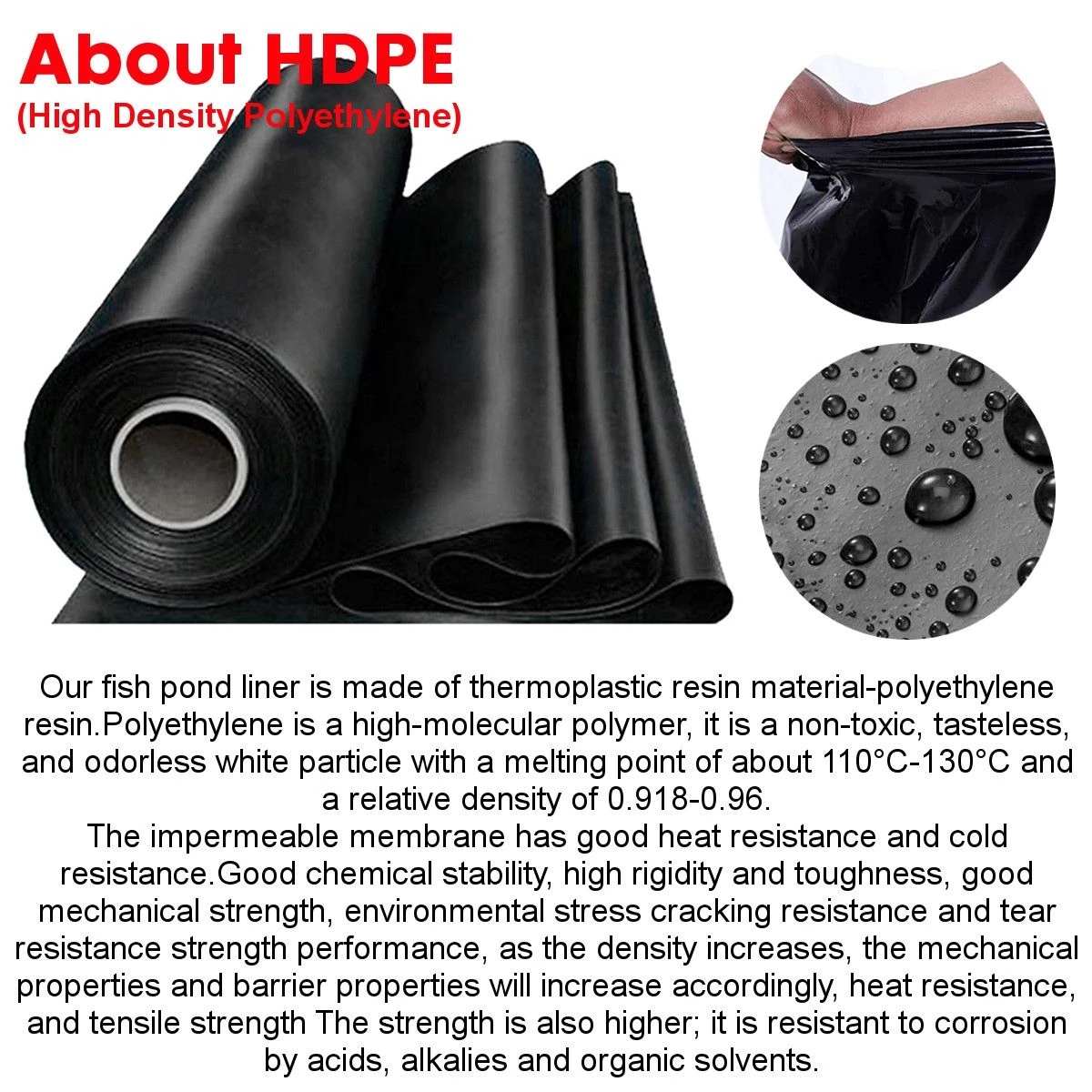 แผ่นเมมเบรนกันน้ำ HDPE หนาพิเศ - Home Improvement Mall บทวิจารณ์และราคา