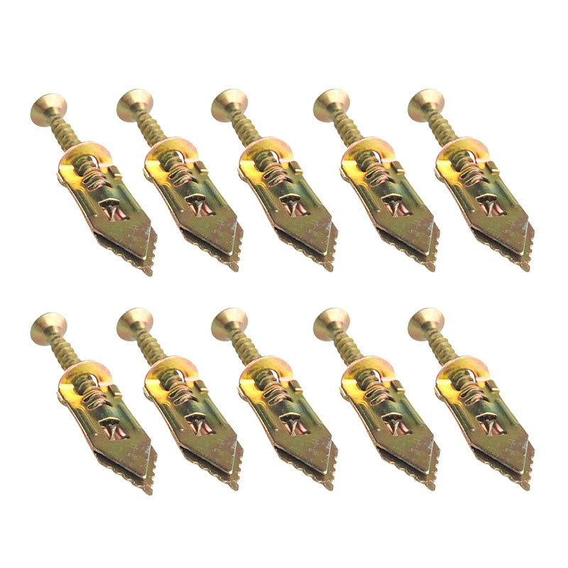 10 ชิ้น/ล็อตเจาะ Anchors สกรู  - Drywall Anchor Screw บทวิจารณ์และราคา