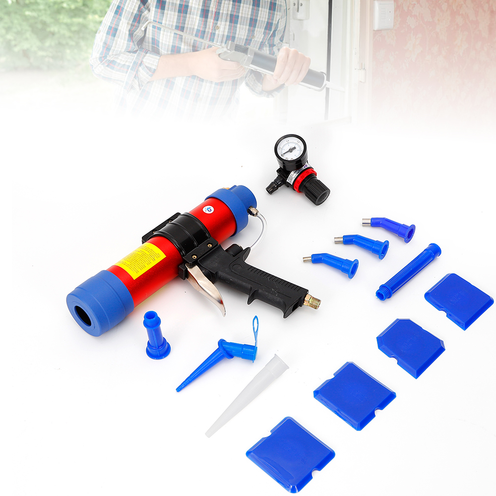 ปืนยิงกาวซิลิโคนแบบลม 310 มล.  - Caulking Gun Dispensing บทวิจารณ์และราคา
