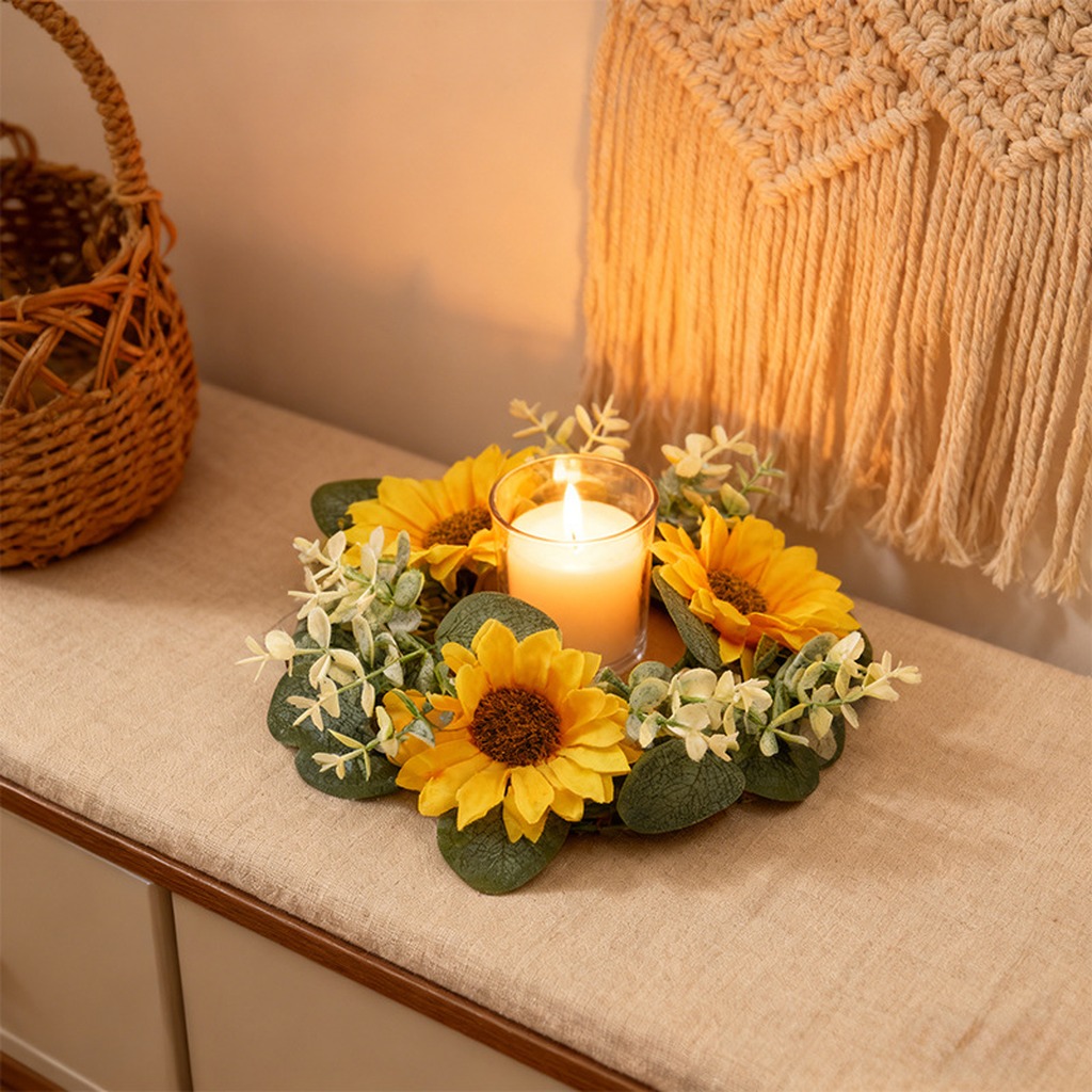 พวงหรีดดอกทานตะวันประดิษฐ์ น้ำ - Home Improvement Store บทวิจารณ์และราคา