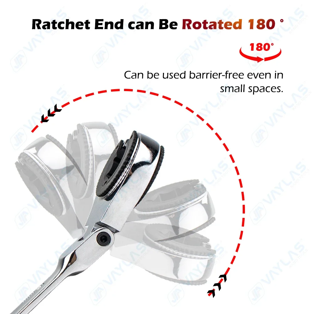 เปิด Flex-head Flare Nut Ratch - Pipe Wrench Adjustable บทวิจารณ์และราคา