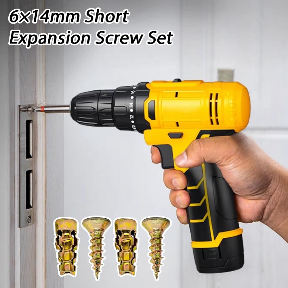 สกรูซ่อมเกลียวบานพับประตู ขนาด - Drywall Anchor Screw บทวิจารณ์และราคา