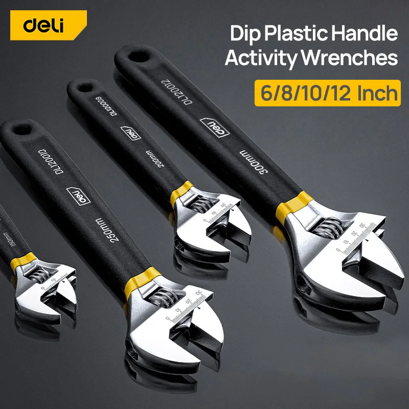 Deli ประแจปรับรถจักรยานประแจ D - Pipe Wrench Adjustable บทวิจารณ์และราคา