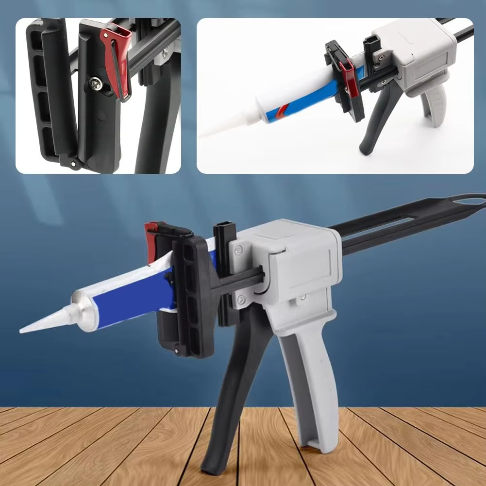 ปืนยิงหลอดยาสีฟัน 704 ซิลิโคน  - Caulking Gun Dispensing บทวิจารณ์และราคา