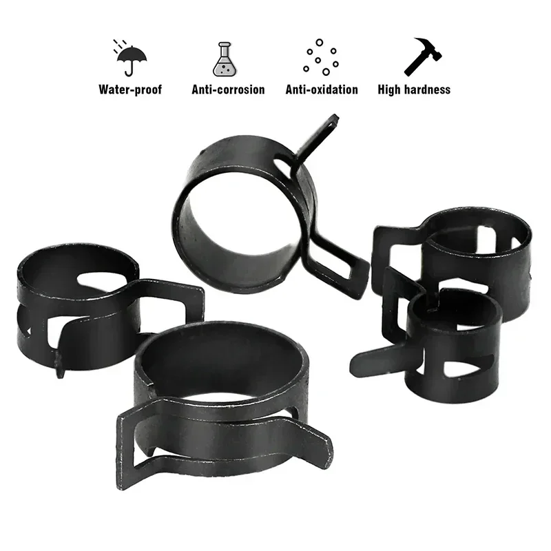 155 ชิ้นสปริงแบนด์ท่อแคลมป์ชุด - Hose Clamp Assorted บทวิจารณ์และราคา