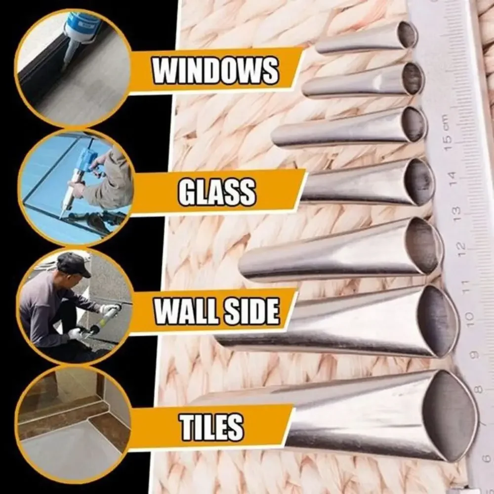 หัวฉีดกาวสแตนเลสสำหรับเครื่องย - Caulking Gun Dispensing บทวิจารณ์และราคา
