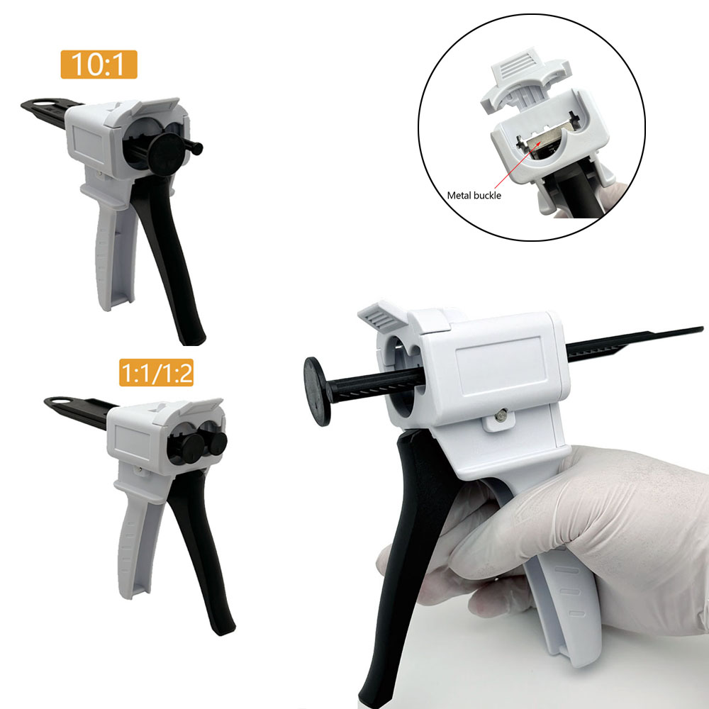 ปืนผสมยางซิลิโคนสำหรับงานพิมพ์ - Caulking Gun Dispensing บทวิจารณ์และราคา