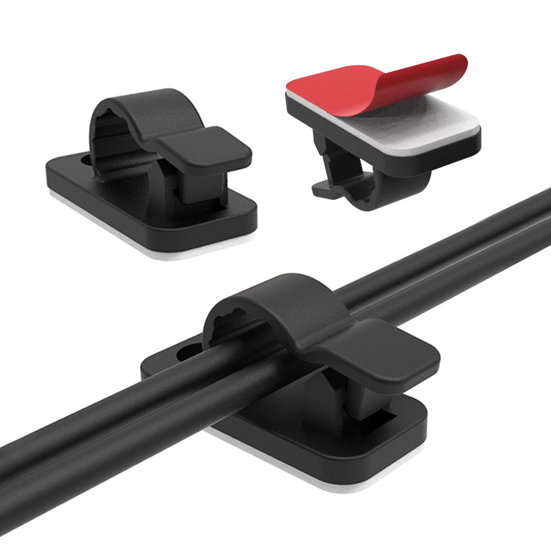 Untoom 20 ชิ้นสายคลิปการจัดการ - Wall Anchor Plastic บทวิจารณ์และราคา
