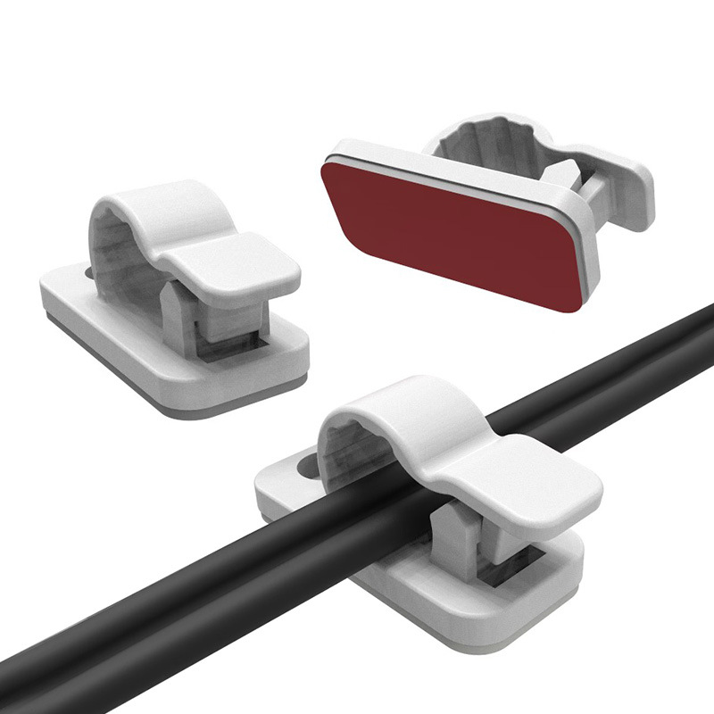 Untoom 20 ชิ้นสายคลิปการจัดการ - Wall Anchor Plastic บทวิจารณ์และราคา
