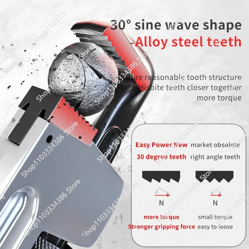 คีมจับท่ออลูมิเนียมอัลลอยด์เกร - Pipe Wrench Adjustable บทวิจารณ์และราคา