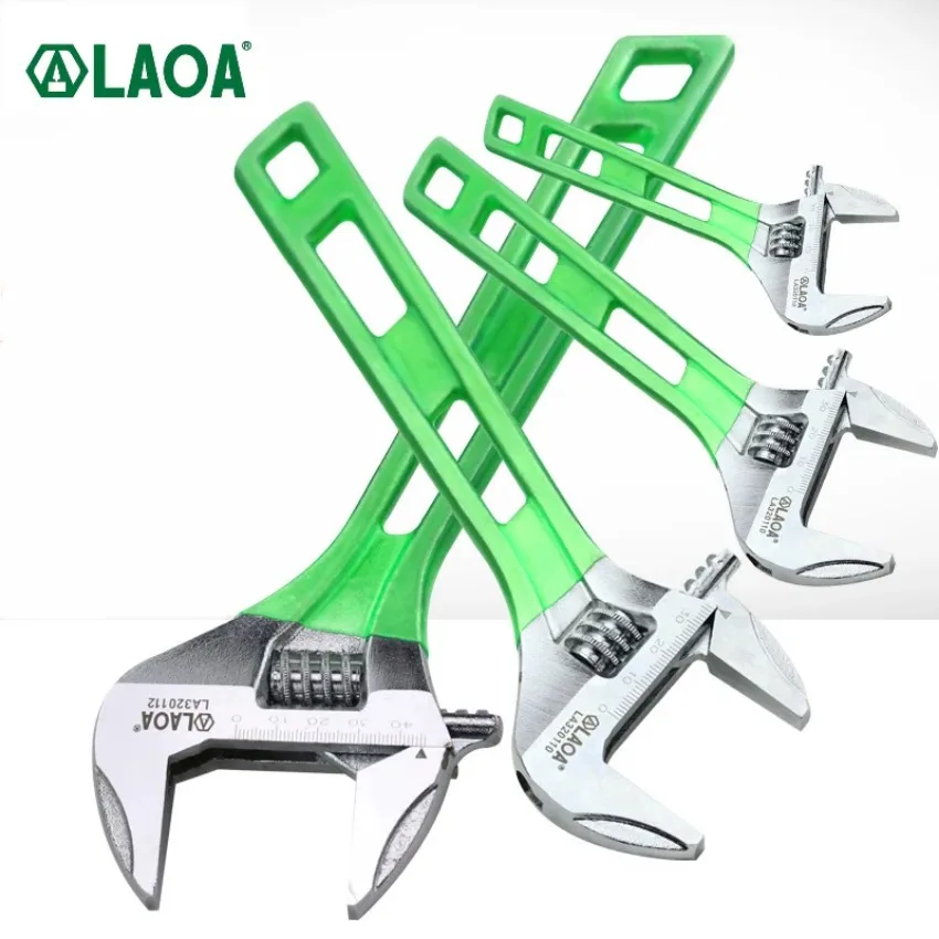 LAOA ขนาดใหญ่เปิดประแจปรับ Spa - Pipe Wrench Adjustable บทวิจารณ์และราคา