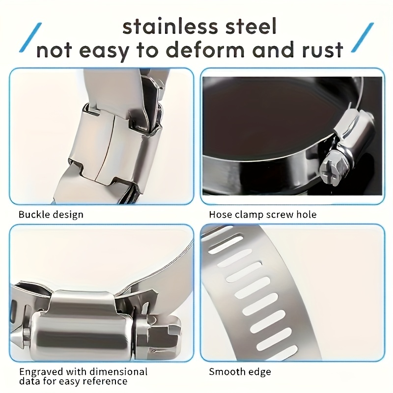 40/50 ชิ้น ชุดแคลมป์รัดท่อสแตน - Hose Clamp Assorted บทวิจารณ์และราคา