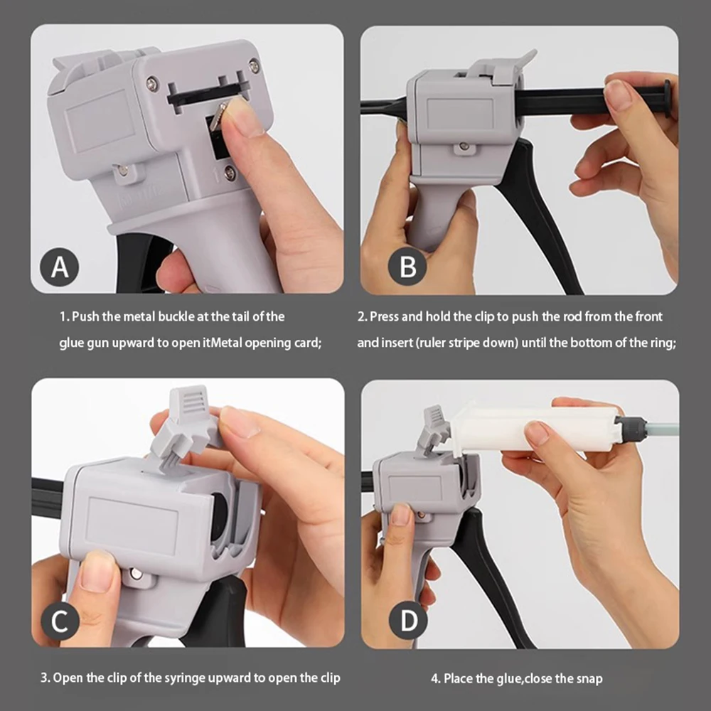 Manual1:1 2:1 10:1 ปืนกาว Disp - Caulking Gun Dispensing บทวิจารณ์และราคา