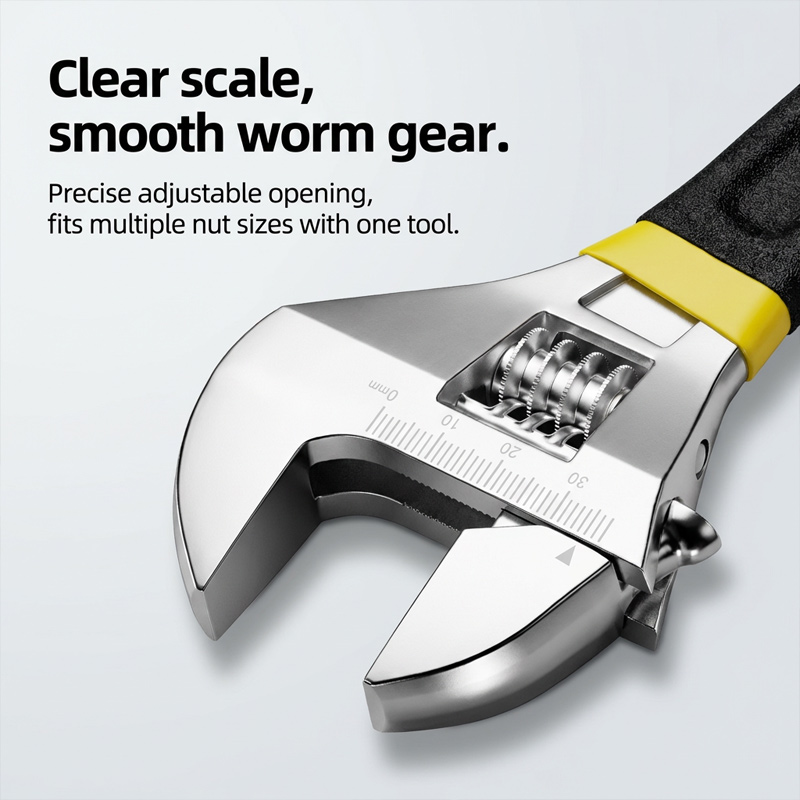 ประแจปรับขนาดได้ 6/8/10/12 นิ้ - Pipe Wrench Adjustable บทวิจารณ์และราคา