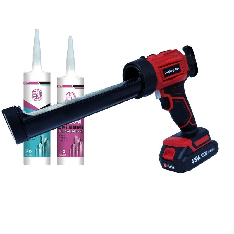 ปืนยิงกาวไฟฟ้าไร้สายพร้อมไฟ LE - Caulking Gun Dispensing บทวิจารณ์และราคา