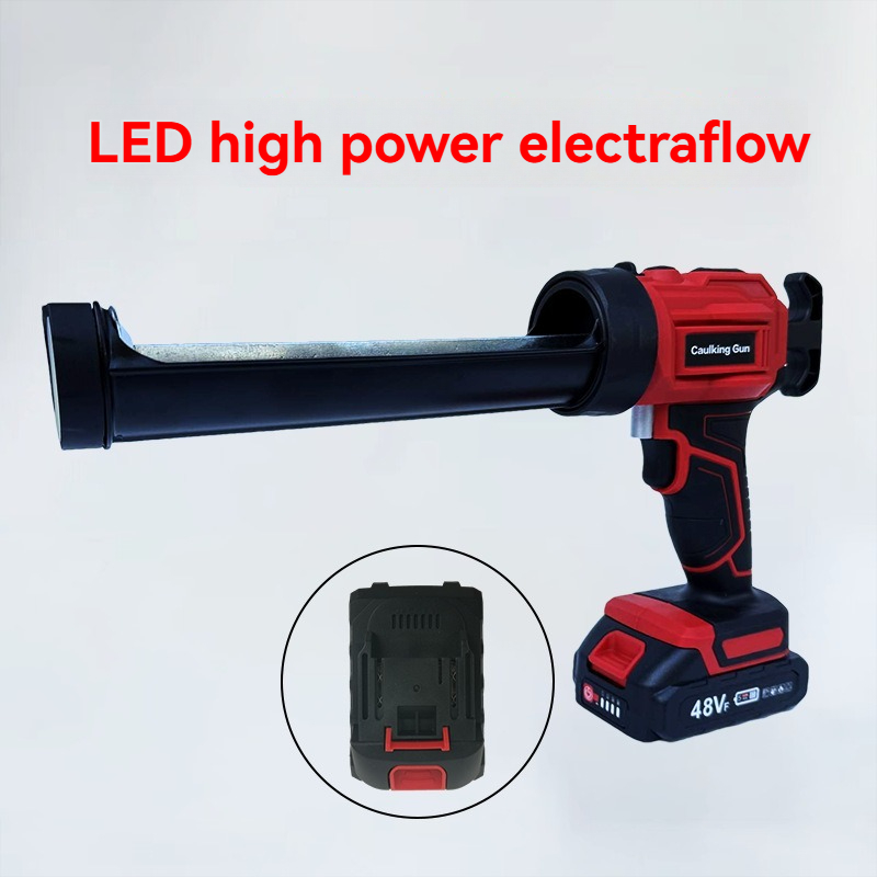 ปืนยิงกาวไฟฟ้าไร้สายพร้อมไฟ LE - Caulking Gun Dispensing บทวิจารณ์และราคา