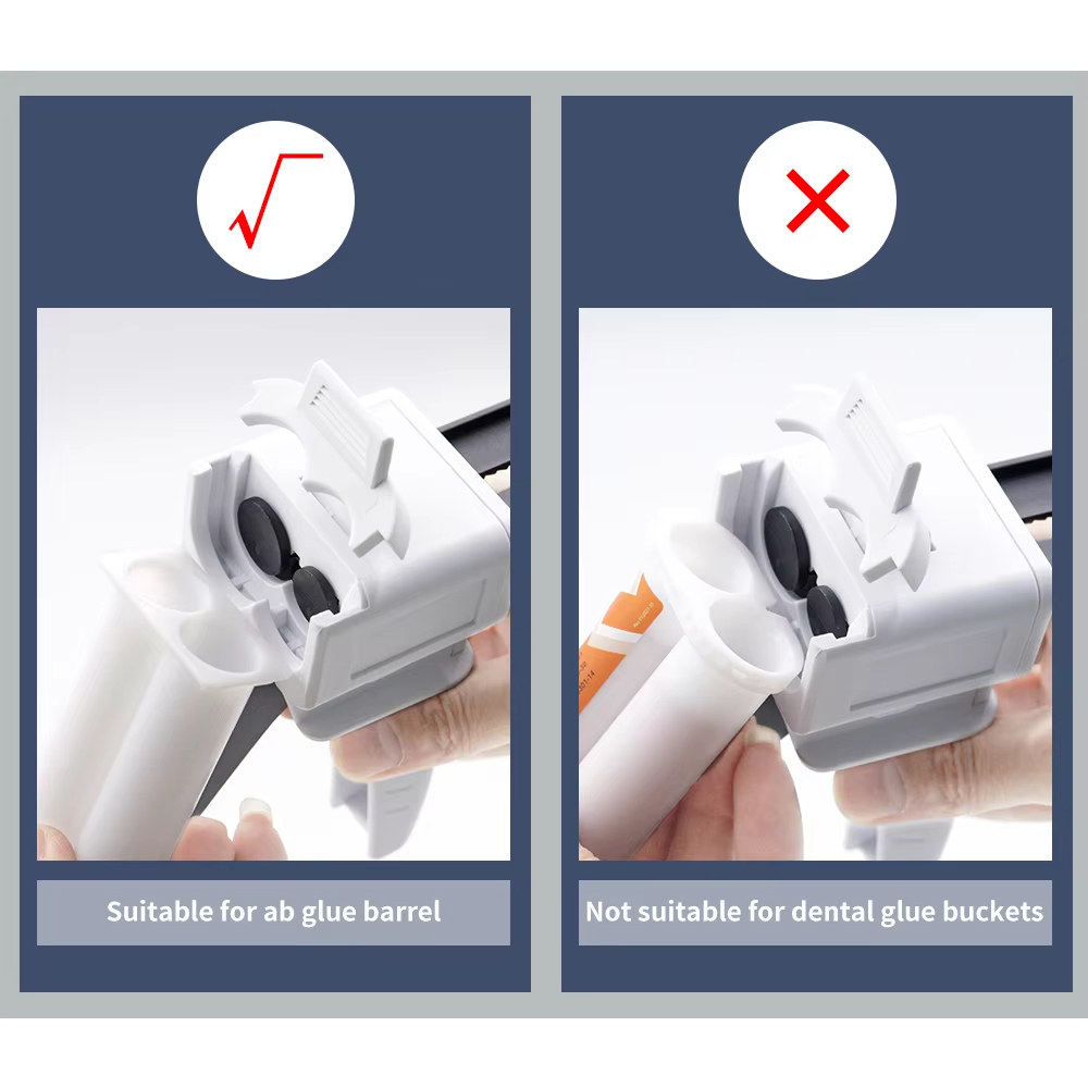 ปืนกาว AB ขนาด 30 มล. 50 มล. อ - Caulking Gun Dispensing บทวิจารณ์และราคา