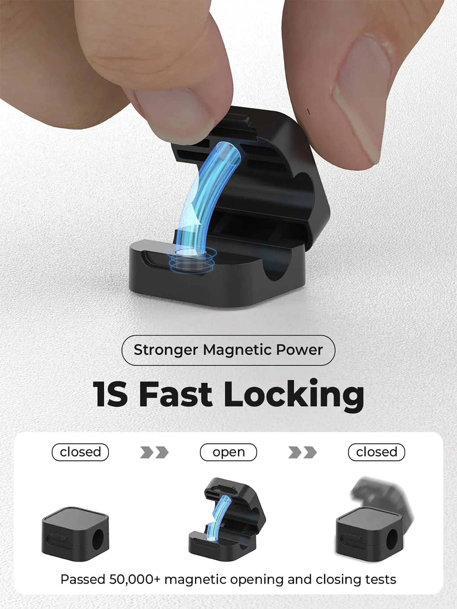 ​ คลิปหนีบสายแม่เหล็ก ที่ยึดสา - Wall Anchor Plastic บทวิจารณ์และราคา