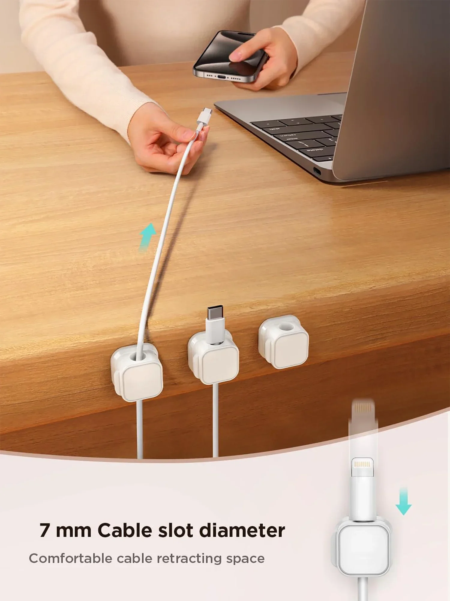 ​ คลิปหนีบสายแม่เหล็ก ที่ยึดสา - Wall Anchor Plastic บทวิจารณ์และราคา