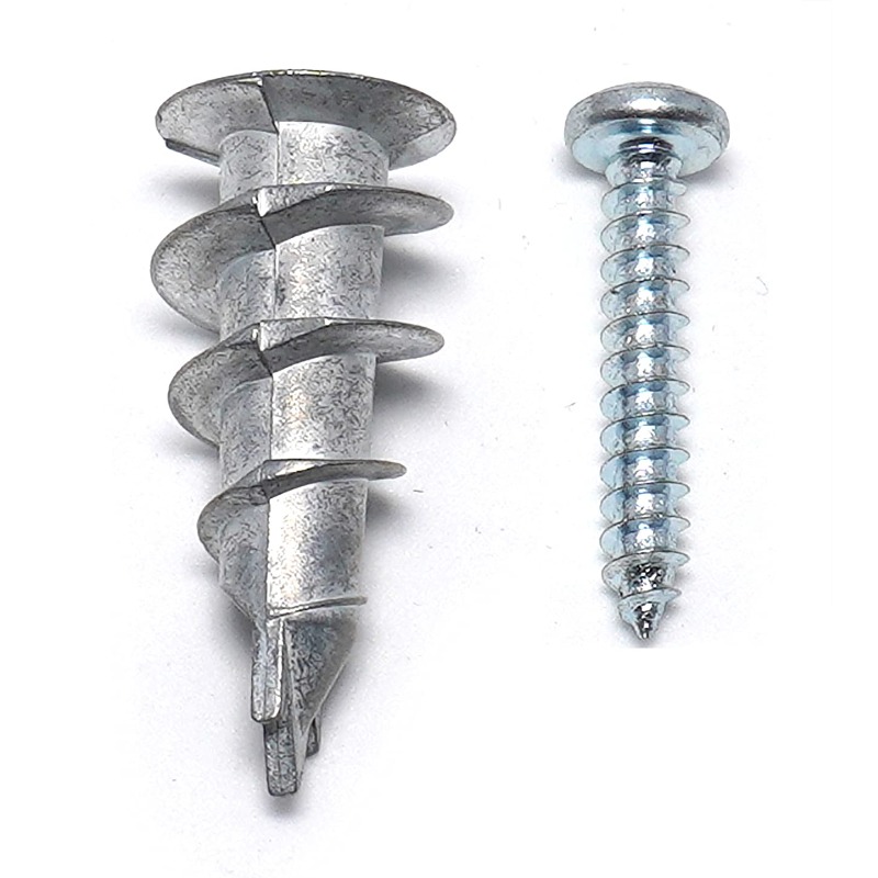 ชุดอุปกรณ์ยึดผนังแบบเจาะเอง 50 - Drywall Anchor Screw บทวิจารณ์และราคา